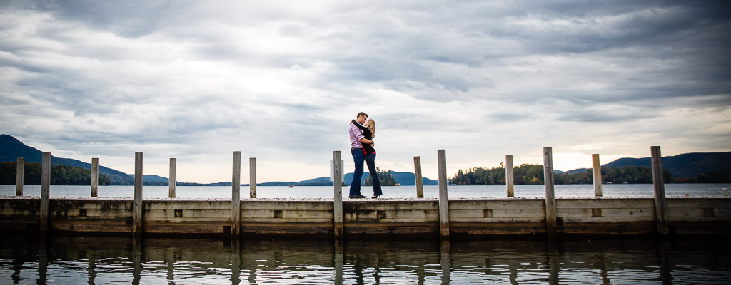 Lake George Engagement Photography